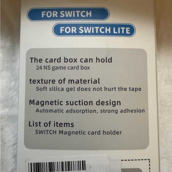 Game Card Case for Nintendo Switch/ Switch Lite/ OLED, 24 Switch 2 Game Holder - Picture 5 of 5